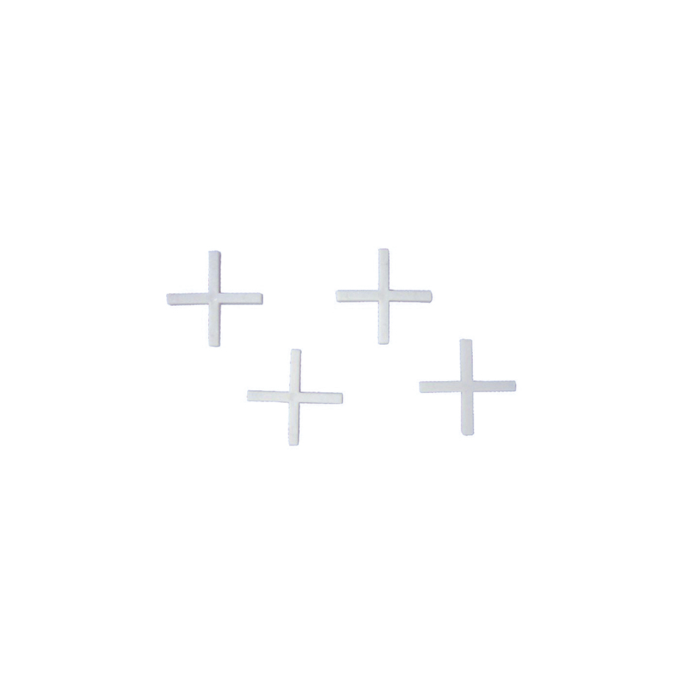 [F16656] Espaciadores Para Ceramica (100 Pcs). Blanco. 6 Mm
