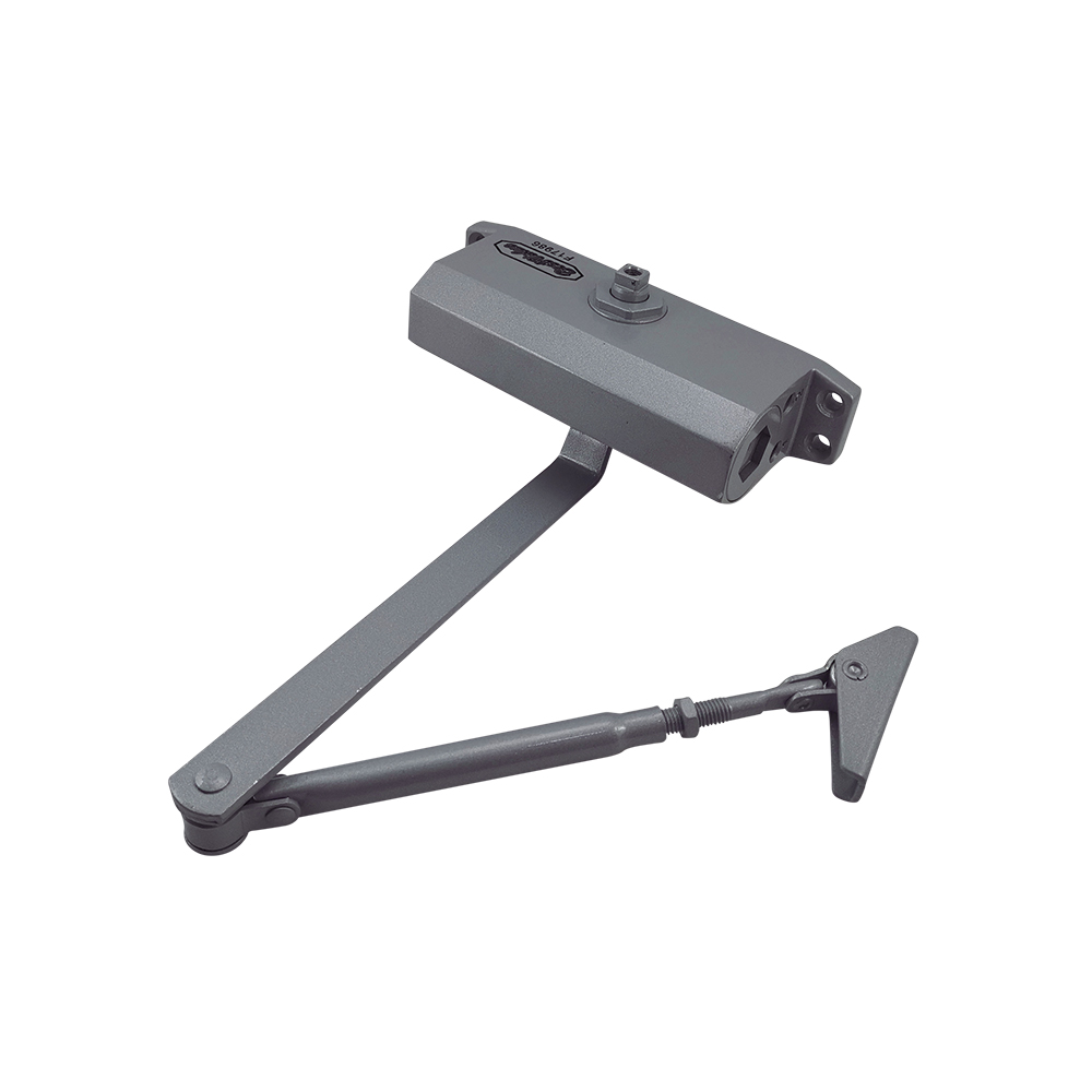 [F17986] Cierrapuerta Bestvalue Plateado #3. Plateado. #3