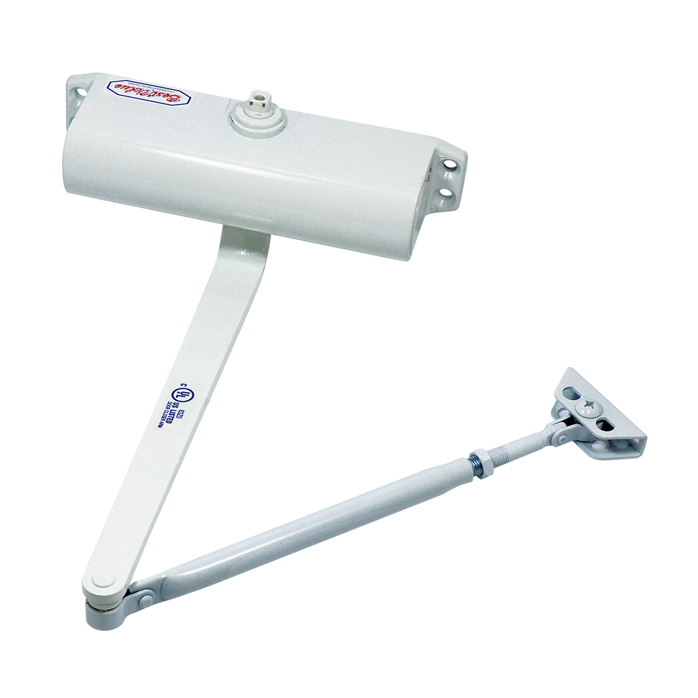 [F17995] Cierrapuerta Bestvalue Ul Blanco #3. Blanco. #3