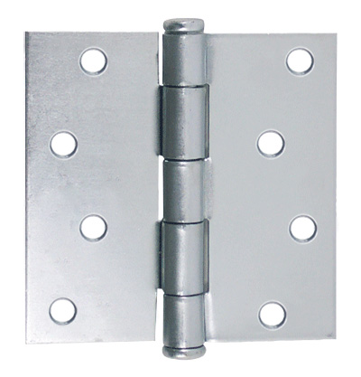 [F19P20] Bisagra Para Puerta Plateada 2 X 2. Plateado Niquelado.