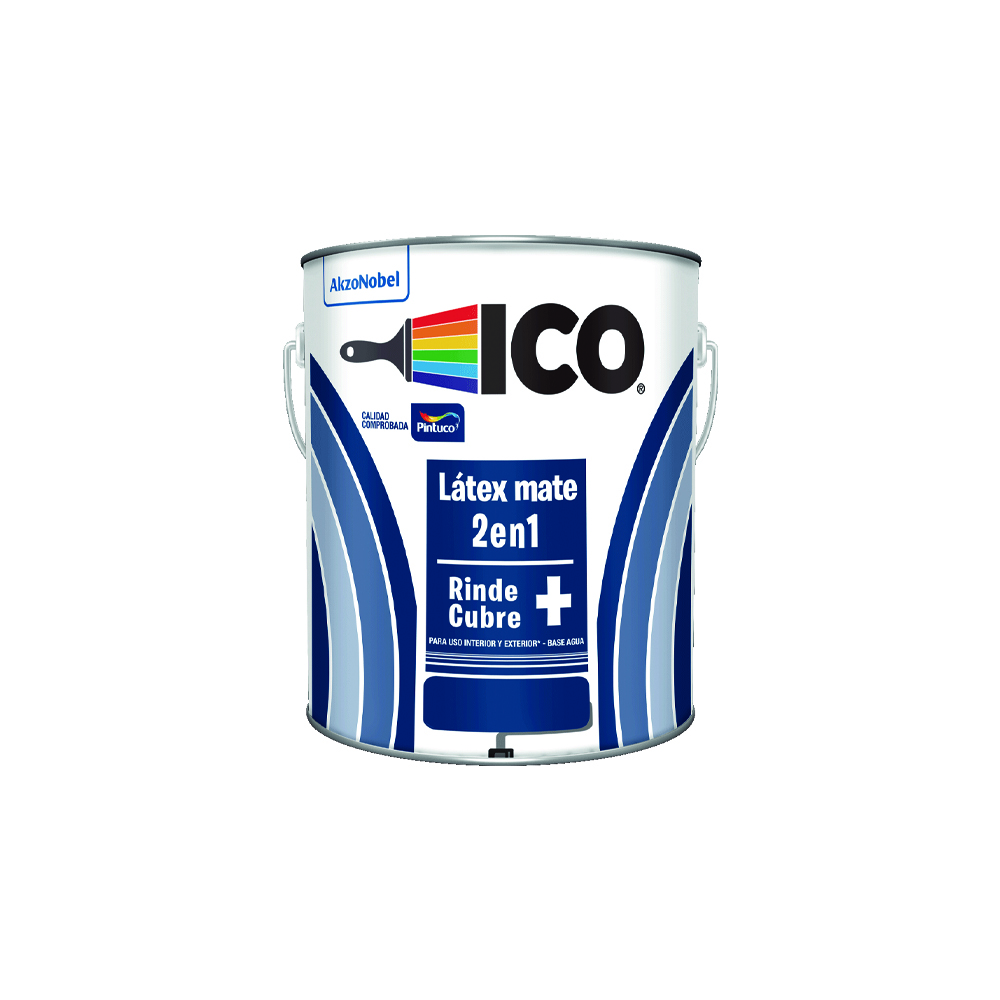 [A14085] Ico Latex Pintuco Geranio 8088 1 Gl (3. 785l)
