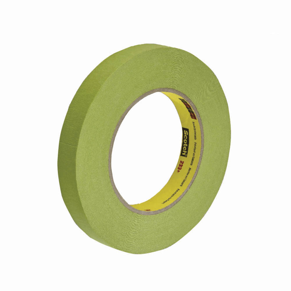 [F2920040] Masking Tape Autom Verde 3m 3/4x 55 Mts #233. Verde. 3/4 X 55m. (en Rollo)