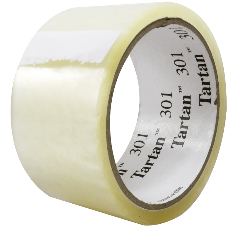 [F2920318] Tape Empaque 3m #301transp 40 Mts. Transparente. M. (en Rollo)
