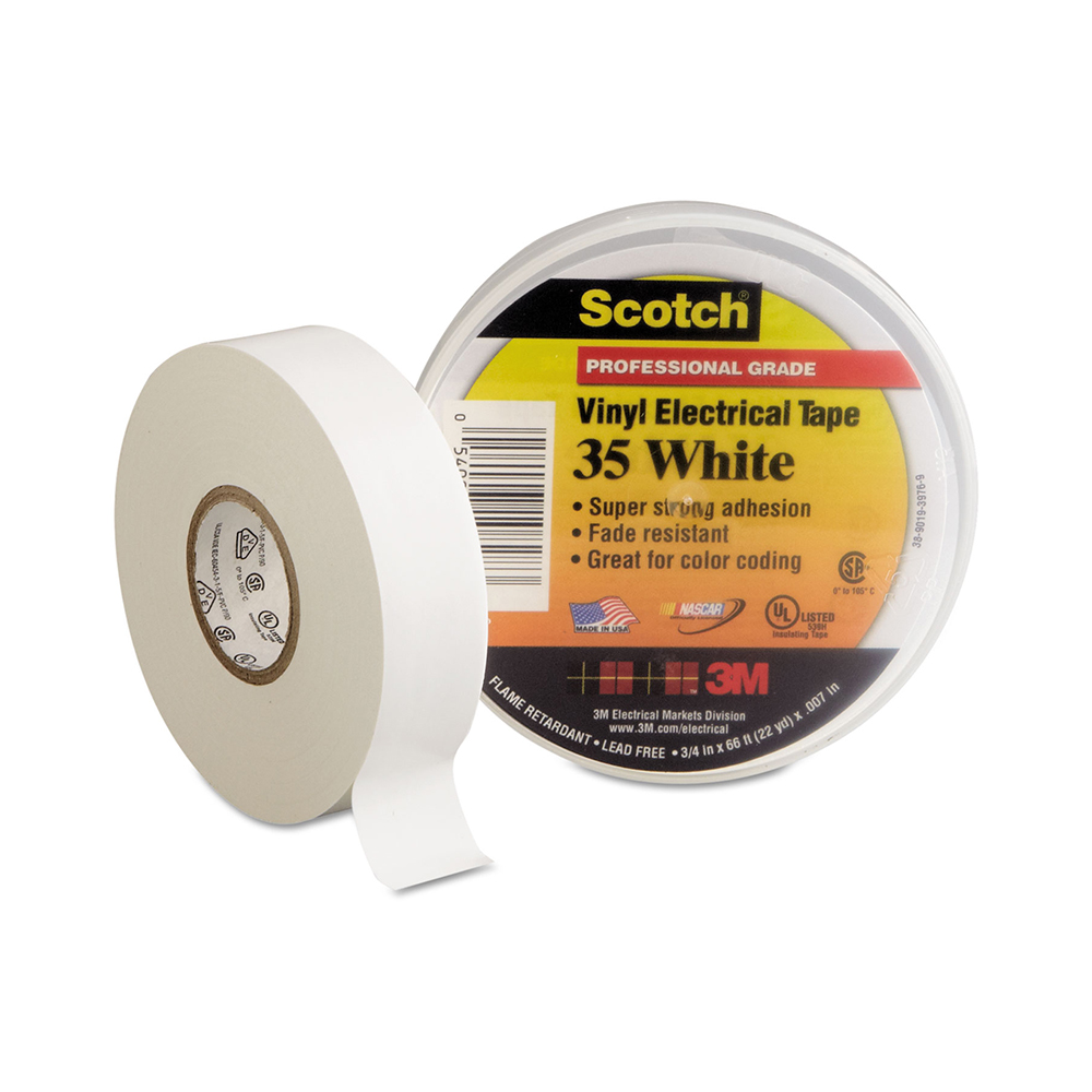 [F2920340] Tape Super +35 3m Blanco 3/4x66'. Blanco. 3/4 X 66'