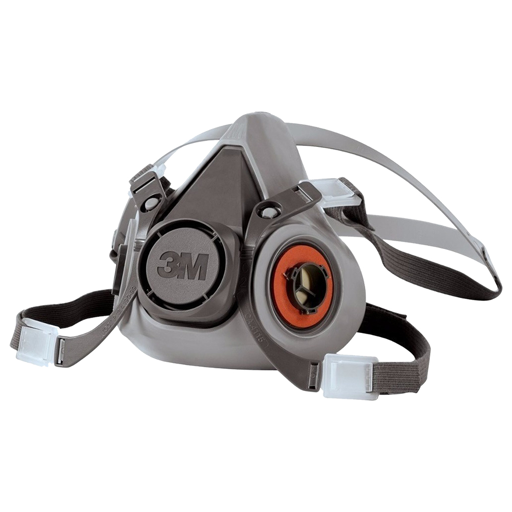 [F2930009] Respirador 3m Sin Filtro Med/cara #6200. Gris. Medium