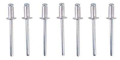 [F40675] Remache De Aluminio 3/16 X 3/4. Zincado. 3/4