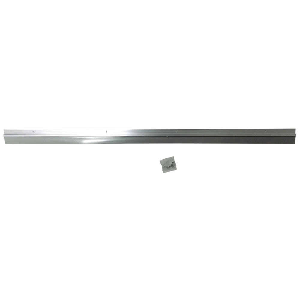 [F52038] Bota Agua Para Puerta Caucho/aluminio 36. Aluminio. 36