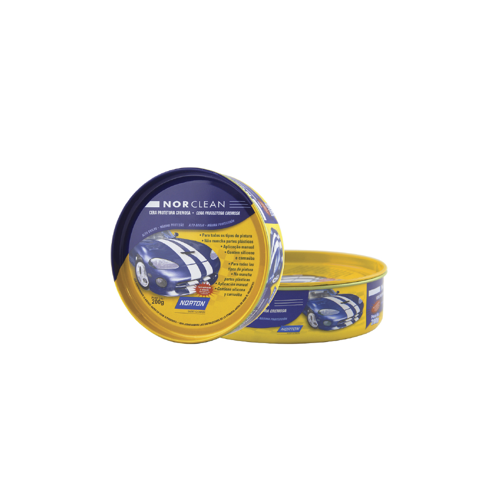 [F597002] Cera Para Auto Norton 200g. De Carnauba. 200g