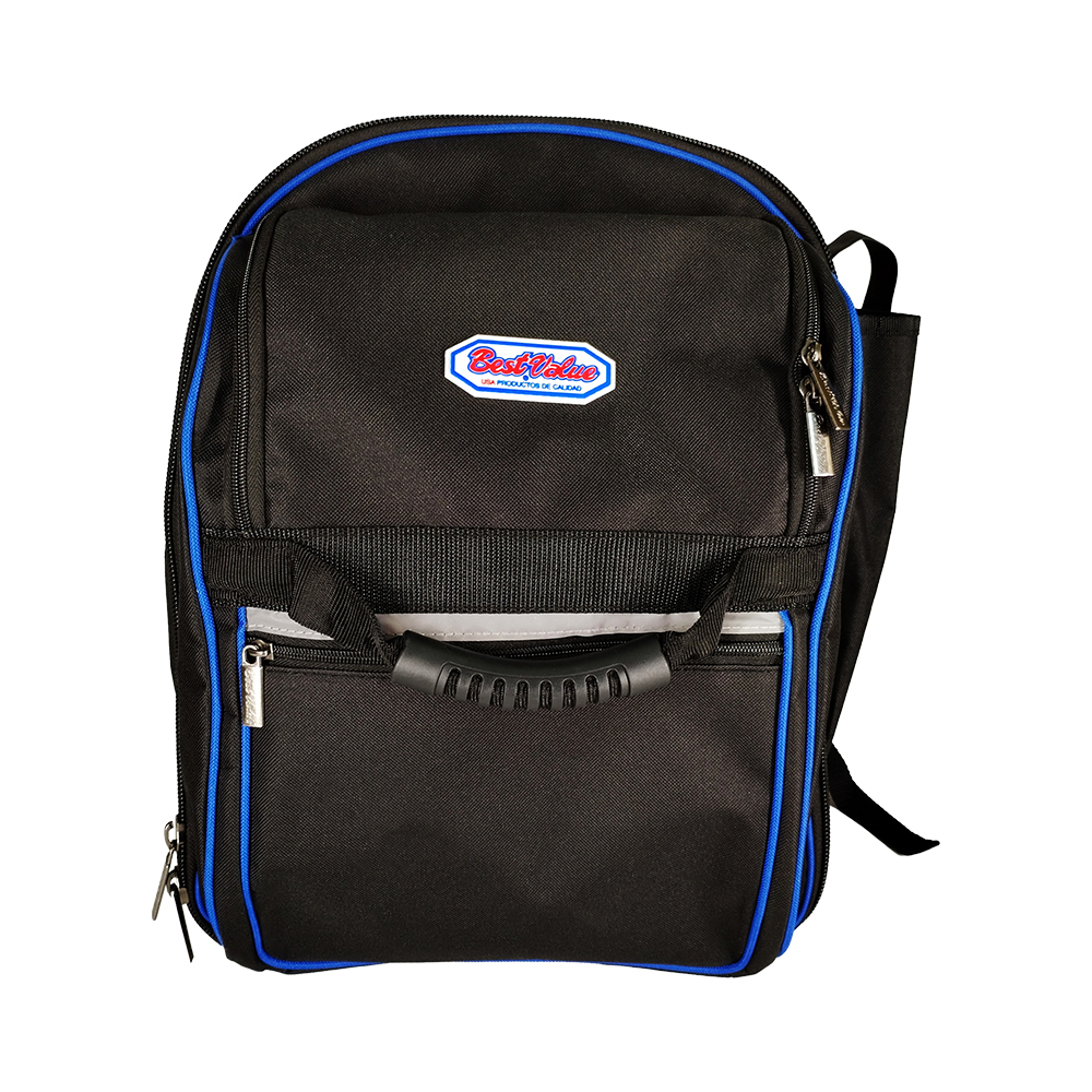 [F603313] Mochila Porta Herramientas 16 Bolsillos. Azul. Bolsillos