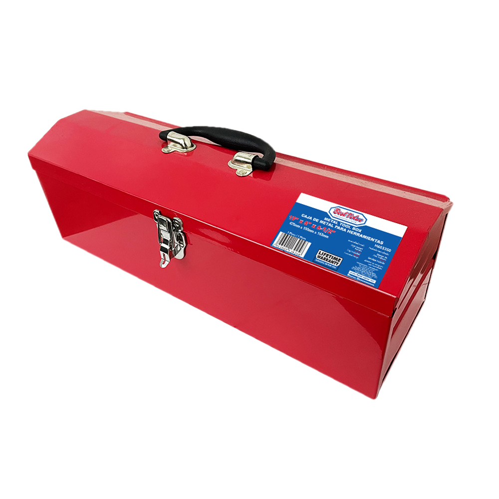 [F603350] Caja Herramientas Metal 19. Acero. 19x6. 1x6. 5