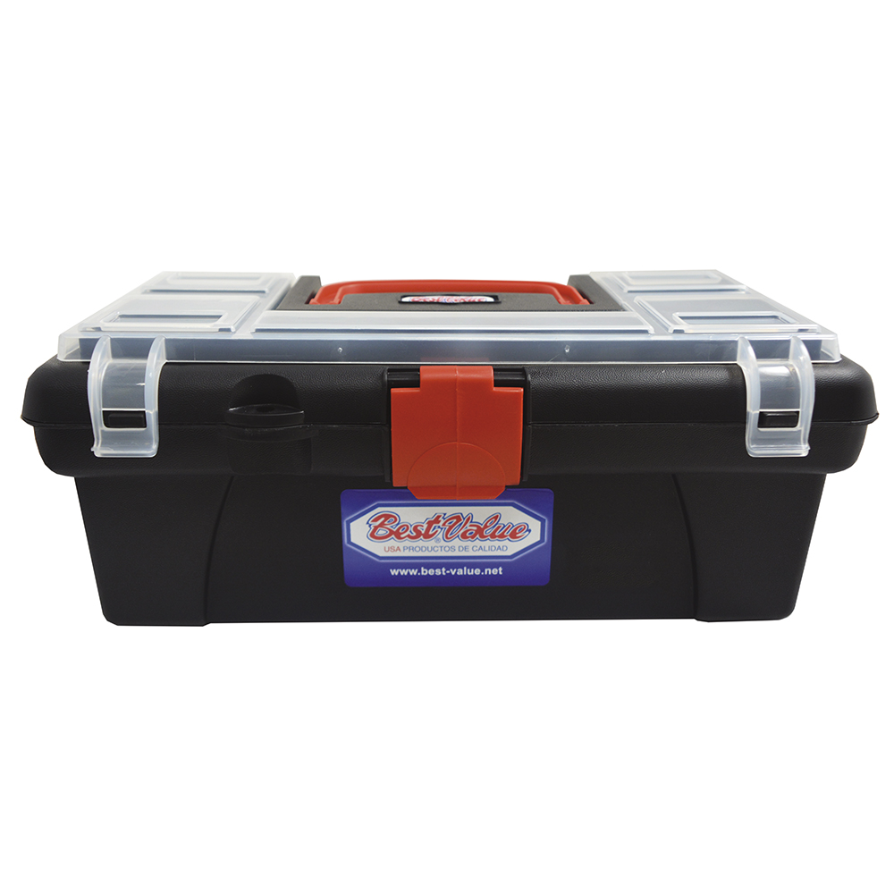 [F603378] Caja Herramientas Plastica 12 Panal. Resina Sintetica. 12x6x6. 5