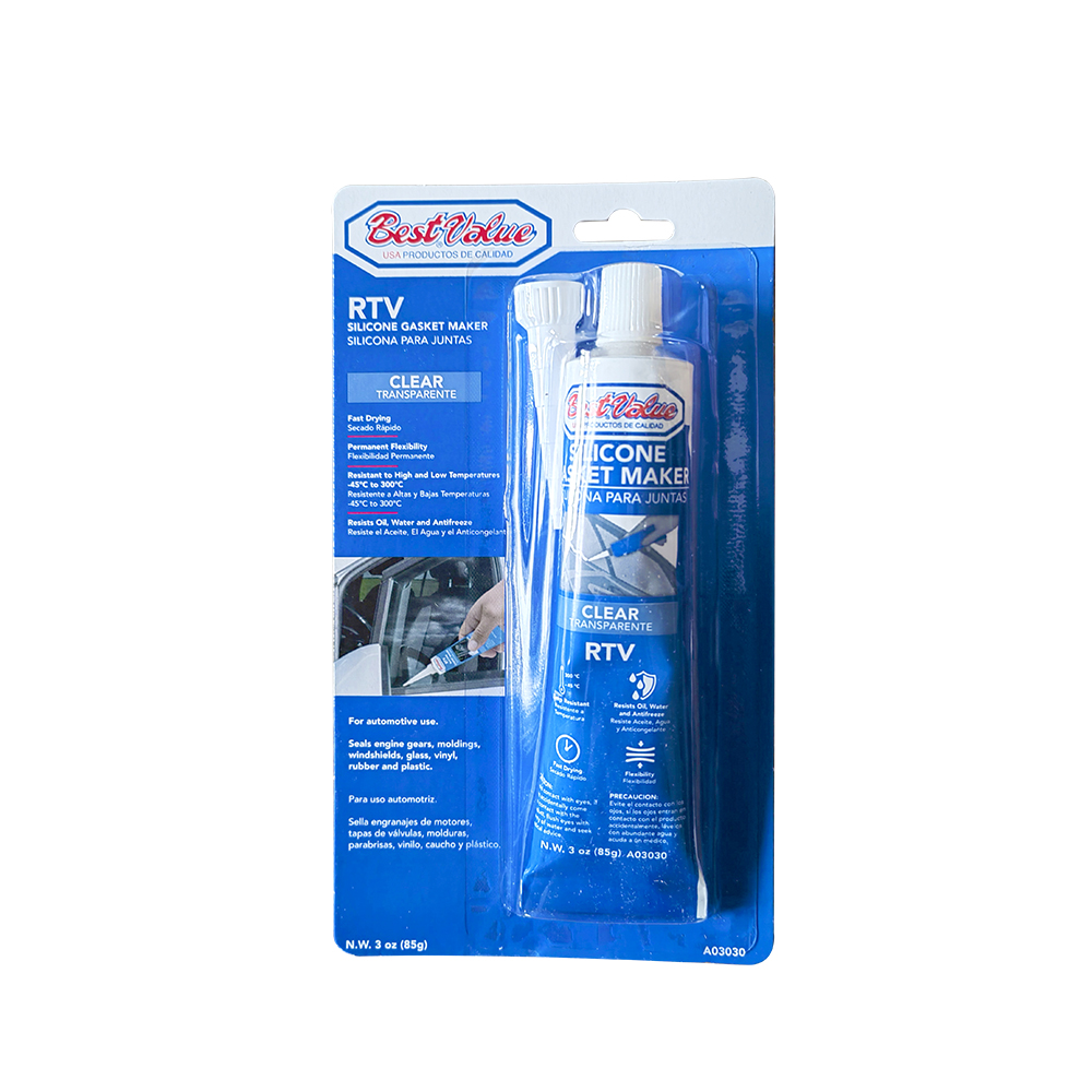 [A03030] Silicona Rtv Para Juntas Transparente. 3oz
