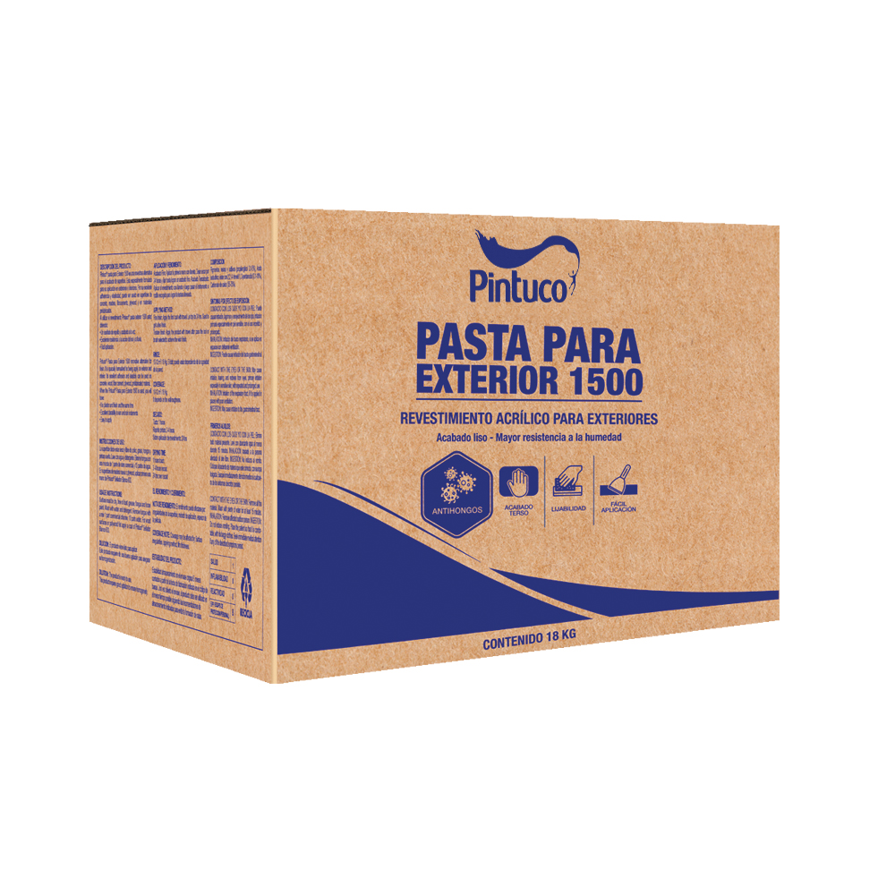 [A14196] Pintuco Pastica Exterior Blanca 1500 18kg