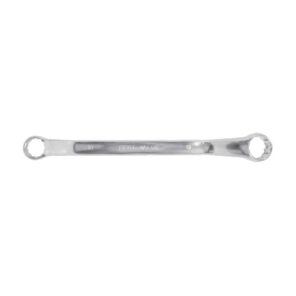 [H01118] Llave Cerrada De 18-. Cromo Vanadio. 18mm X 19mm