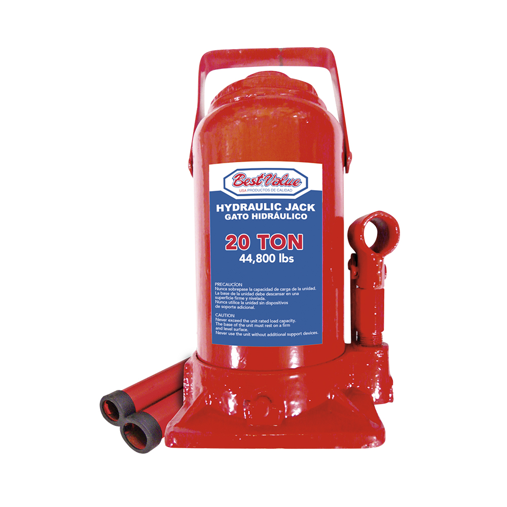 [H0130020] Gato Hidraulico 20 Ton. Rojo. Ton