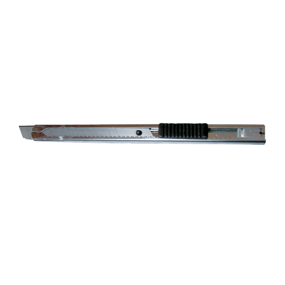 [H01940] Cuchilla De Utilidad Metal Delgada. Cromado. 6 X3/8