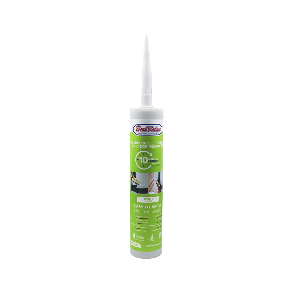[A03112] Sellador Pintable Blanco. 10. 3 Oz / 310ml