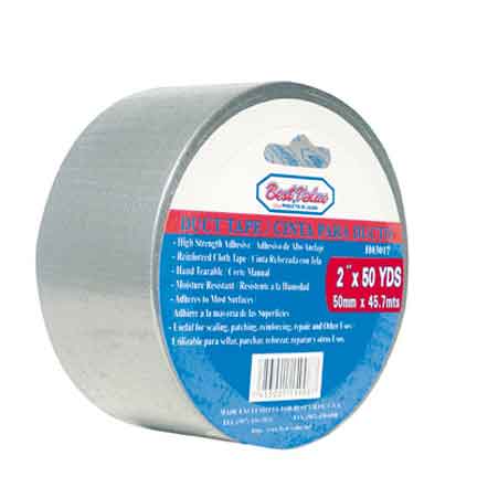 [H03017] Tape De Ducto 2 (50 Yds). Gris. 2x50yds