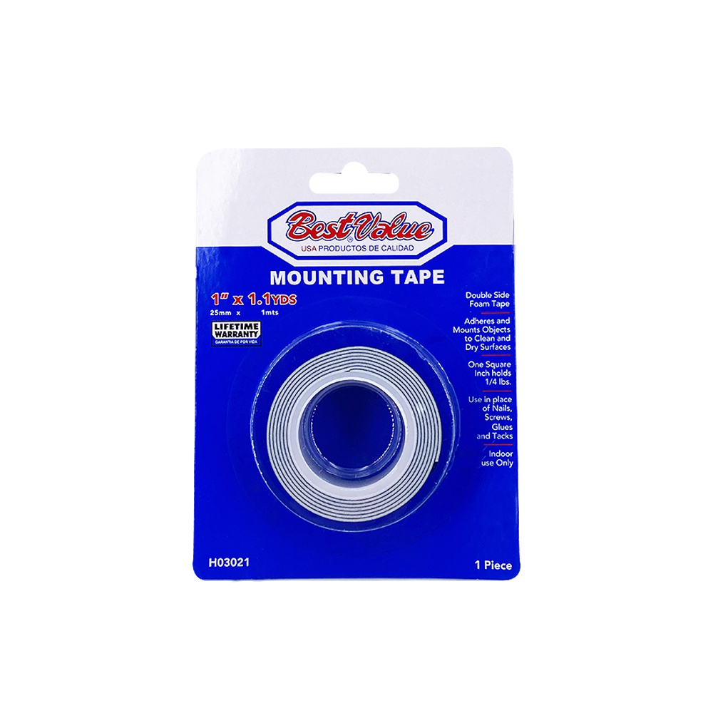 [H03021] Tape Doble Contacto 1 (1 Mts). Verde. 1(25mm)