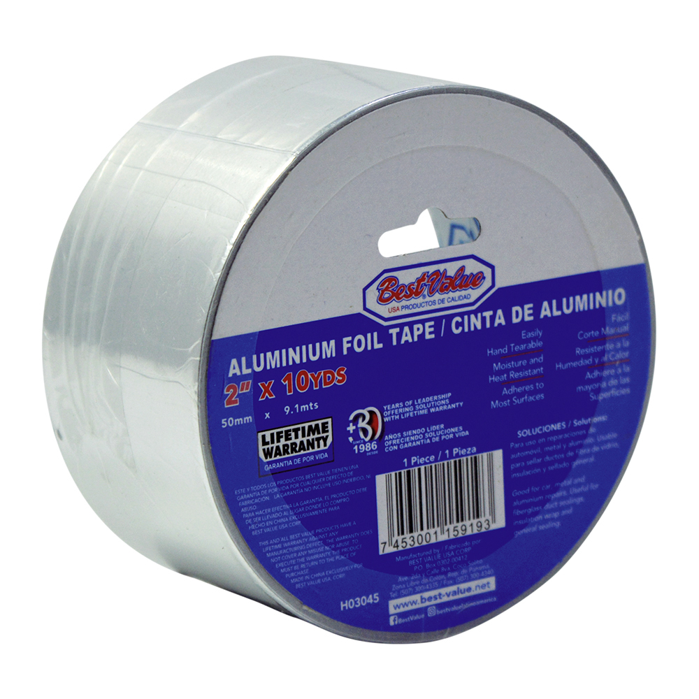 [H03045] Tape De Aluminio 2 (10 Yds). Aluminio. 2(50mm)