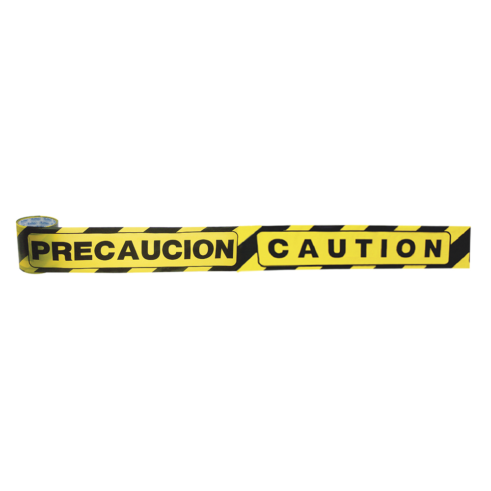 [H03062] Cinta Precaucion 4 X 25 Mts. Amarillo. 100mm 25mts