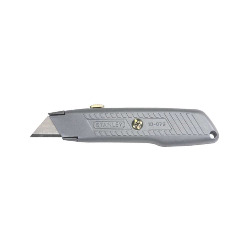 [H0410079] Cuchilla Stanley Interlock Retractil 5-7/8. Gris. 5-7/8