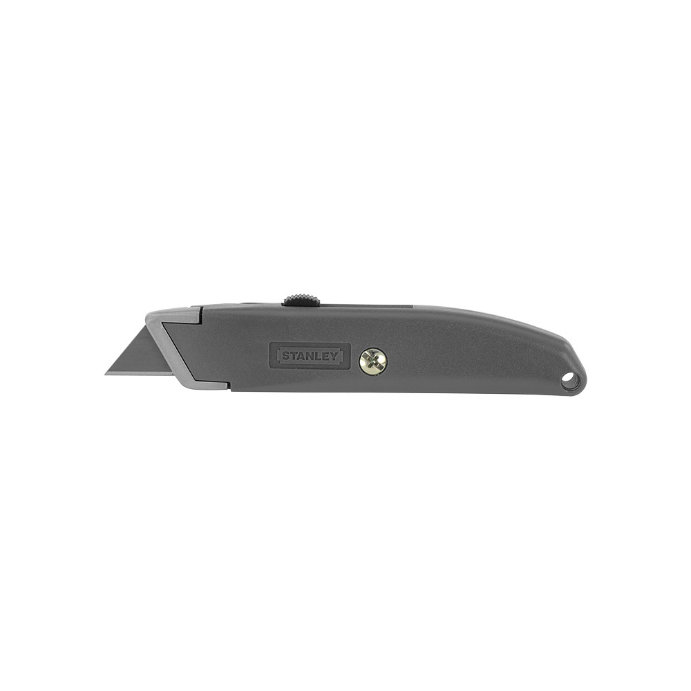 [H0410175] Cuchilla Util Stanley Metal Retrac. Gris 6-1/8. Gris. 6-1/8” (156mm)