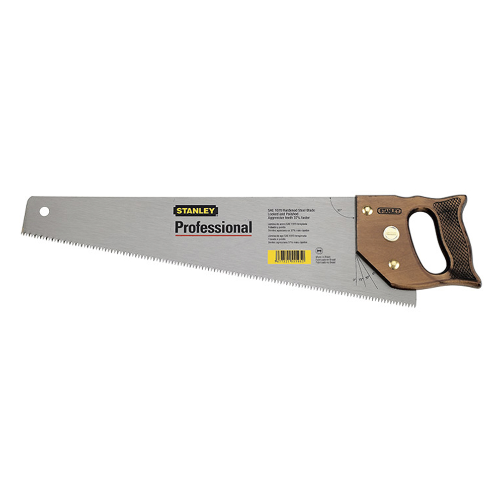 [H0415558] Serrucho Stanley Professional De 18. Acero Templado. 18 (457 Mm)
