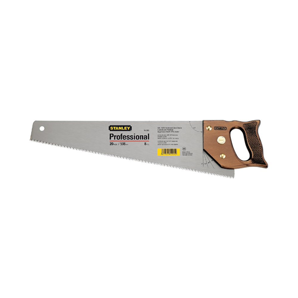 [H0415559] Serrucho Stanley Professional De 20. Acero Templado. 20 (508 Mm)