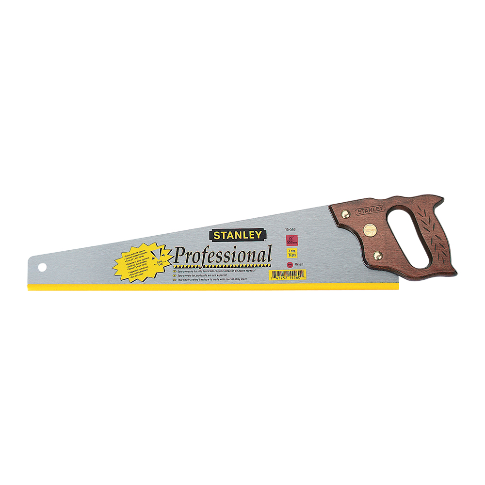 [H0415560] Serrucho Stanley Professional De 22. Acero Templado. 22 (559 Mm)