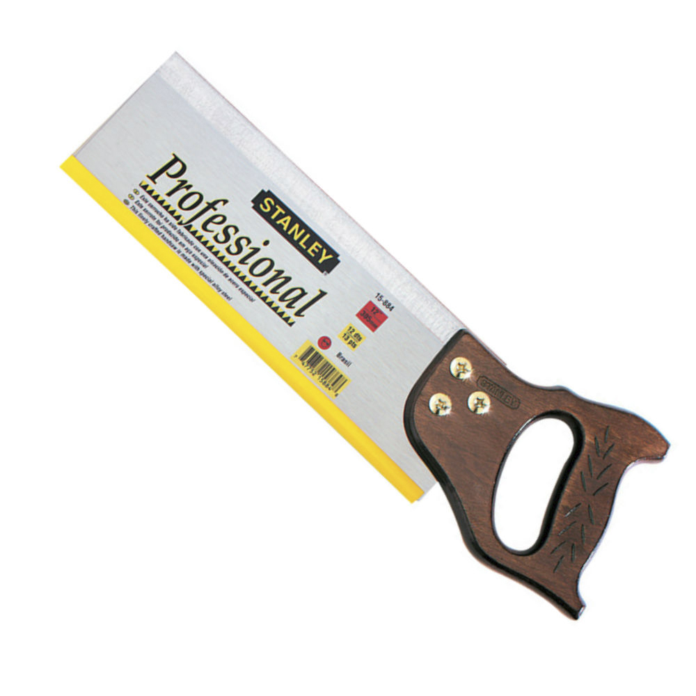 [H0415884] Serrucho De Costilla Stanley 12. Acero Templado. 12 (305 Mm)