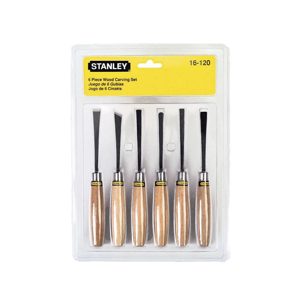 [H0416120] Juego De Gubias Handyman 6 Pcs. Madera. Piezas