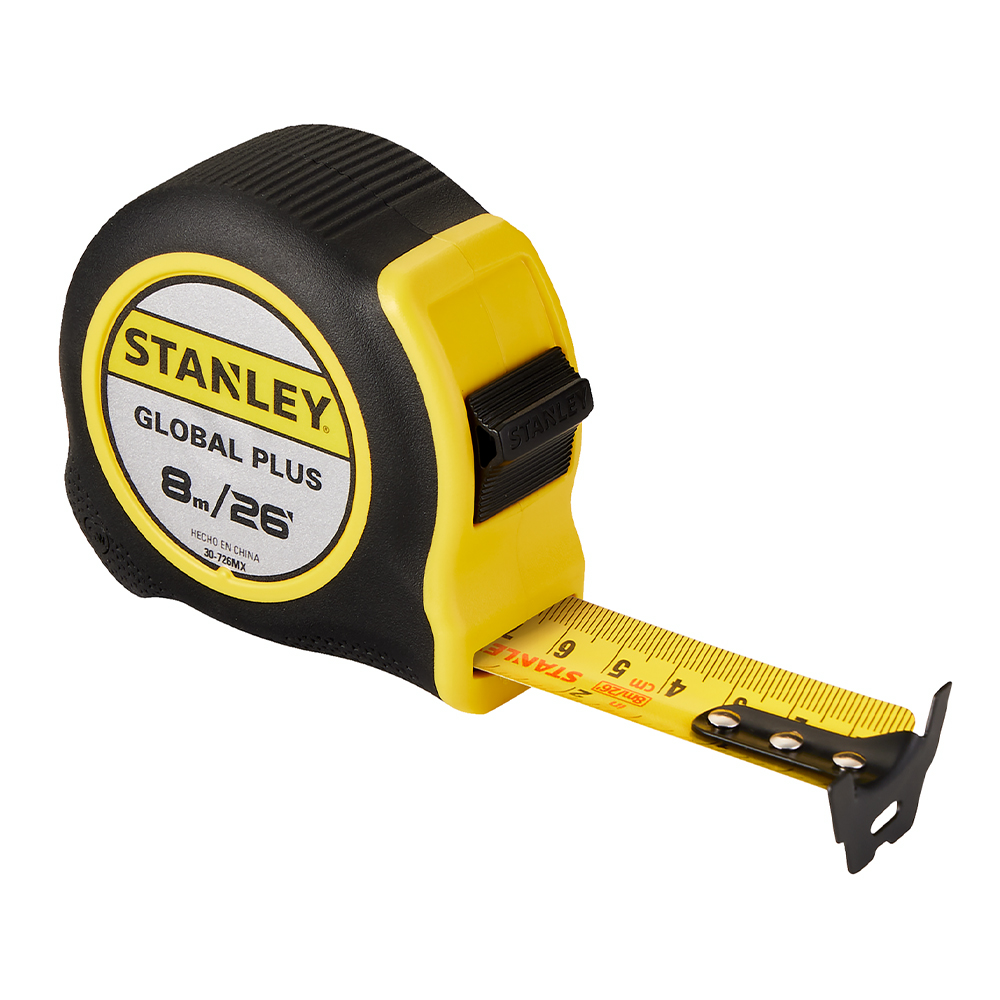 [H0430726] CINTA METRICA STANLEY 30-726  "GLOBAL PLUS" 8MT