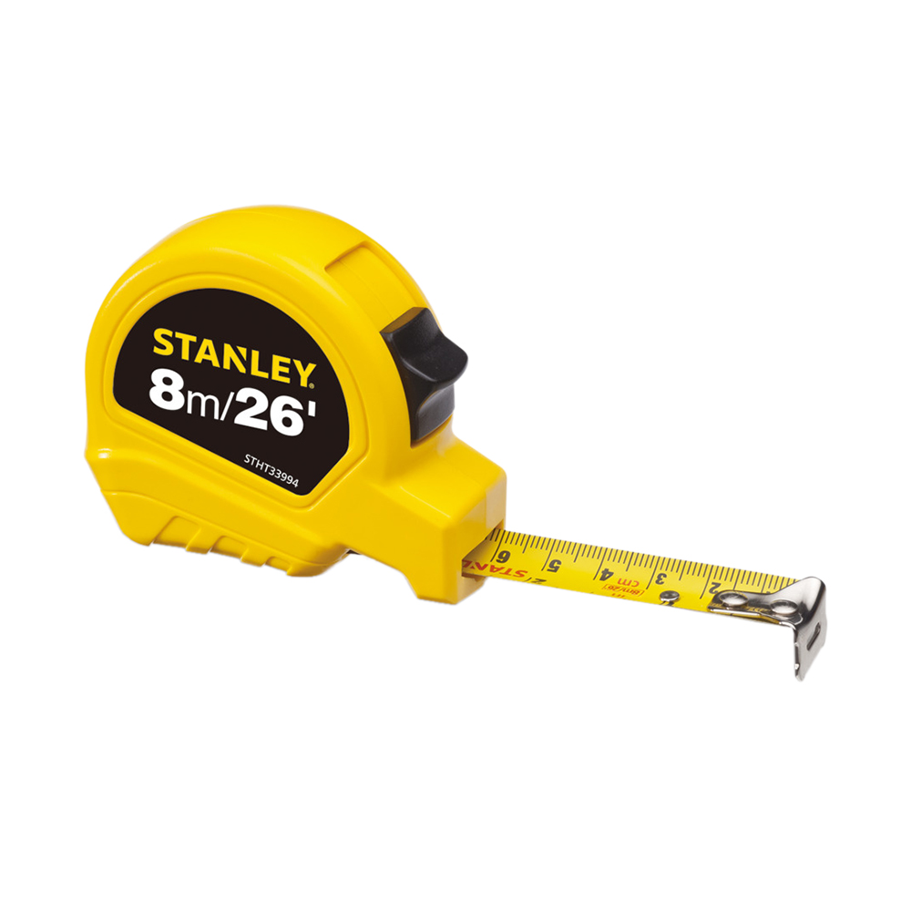 [H0433994] Cinta Metrica Stanley Basic 8mt. Plástico Abs. 8 M (26')