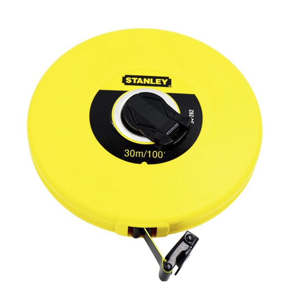 [H0434262] Cinta Para Agrimensor Stanley Fibra 30 Mts. De Vidrio. M (100')