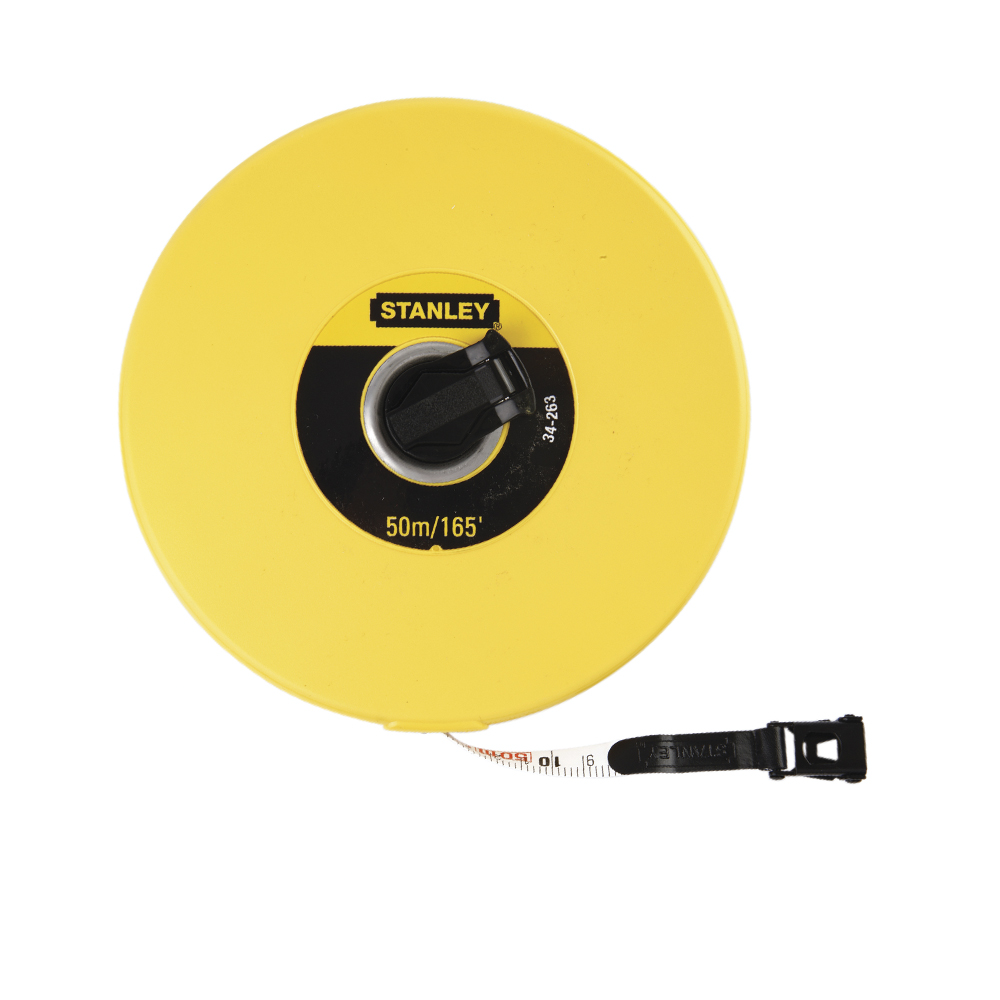 [H0434263] Cinta Para Agrimensor Stanley Fibra 50 Mts. De Vidrio. M (164')