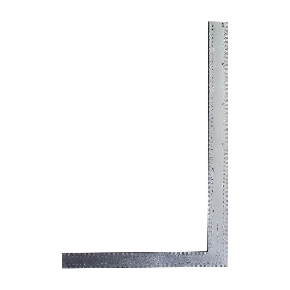[H0445500] Escuadra Carpintero Stanley 16 X 24. Acero Templado. Transparente