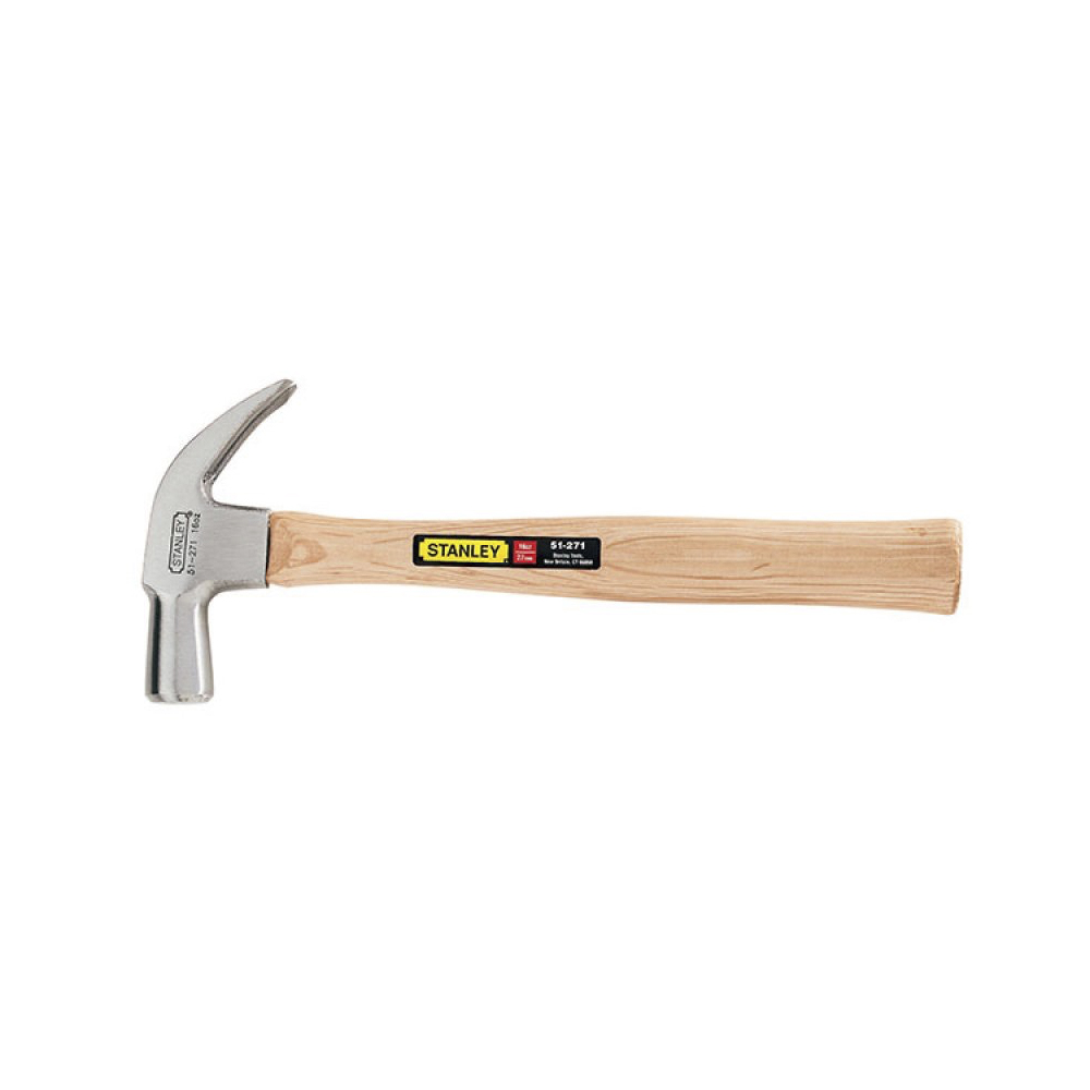 [H0451271] Martillo Stanley De 27mm (recta). Madera. 16 Oz (454 G)