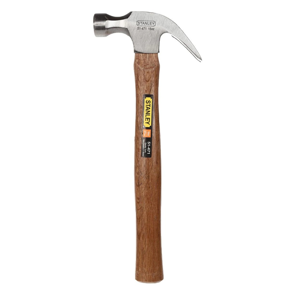 [H0451471] Martillo Stanley De (campana). Madera. 16 Oz (454 G)