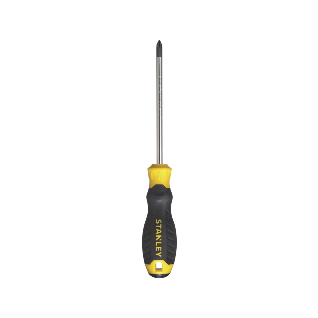 [H0460811] Destornillador Cushion Gip Stanley (+) 1/4 X 6 Ph2. Cromo Vanadio. (150 Mm)