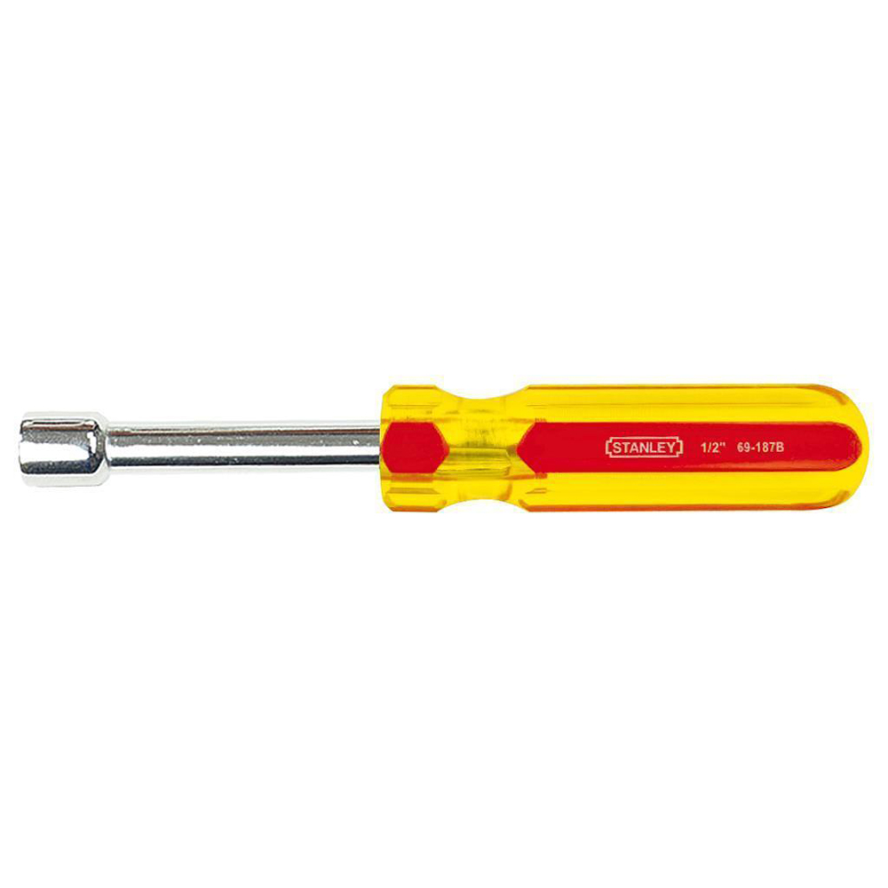 [H0469187] Destornillador Stanley De Socket 1/2. Cromo Vanadio. 1/2 () X 3 (76 Mm)