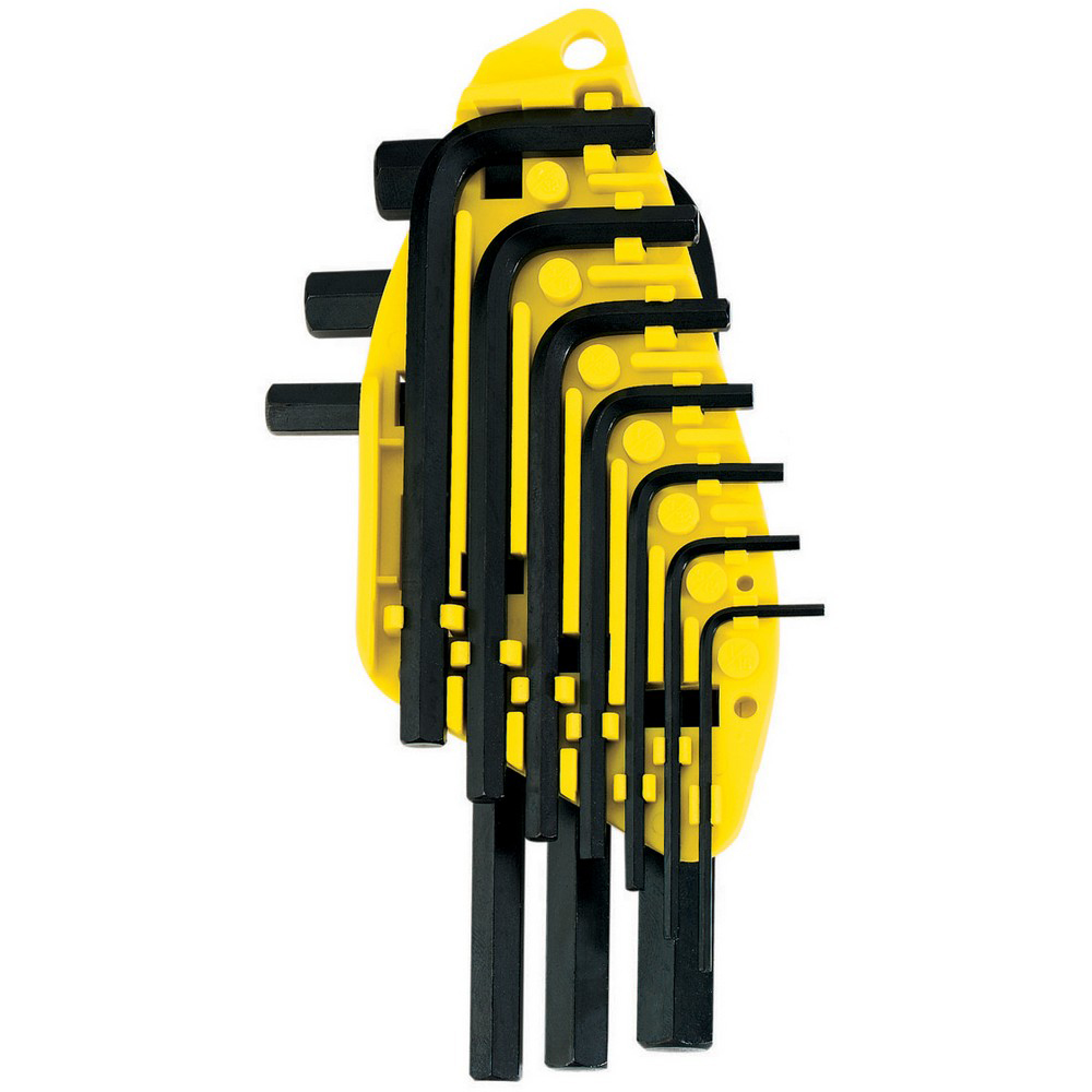 [H0469254] Juego Llaves Hex Stanley 1/16-3/8 10 Pc. Cromo Vanadio. Piezas