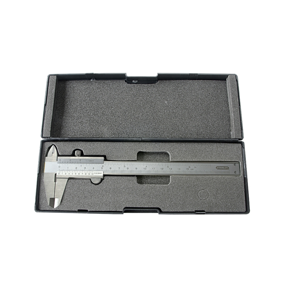 [H0478201] Calibrador Manual Stanley Escala Pulgada/mm. Acero Templado. 6 (152 Mm)