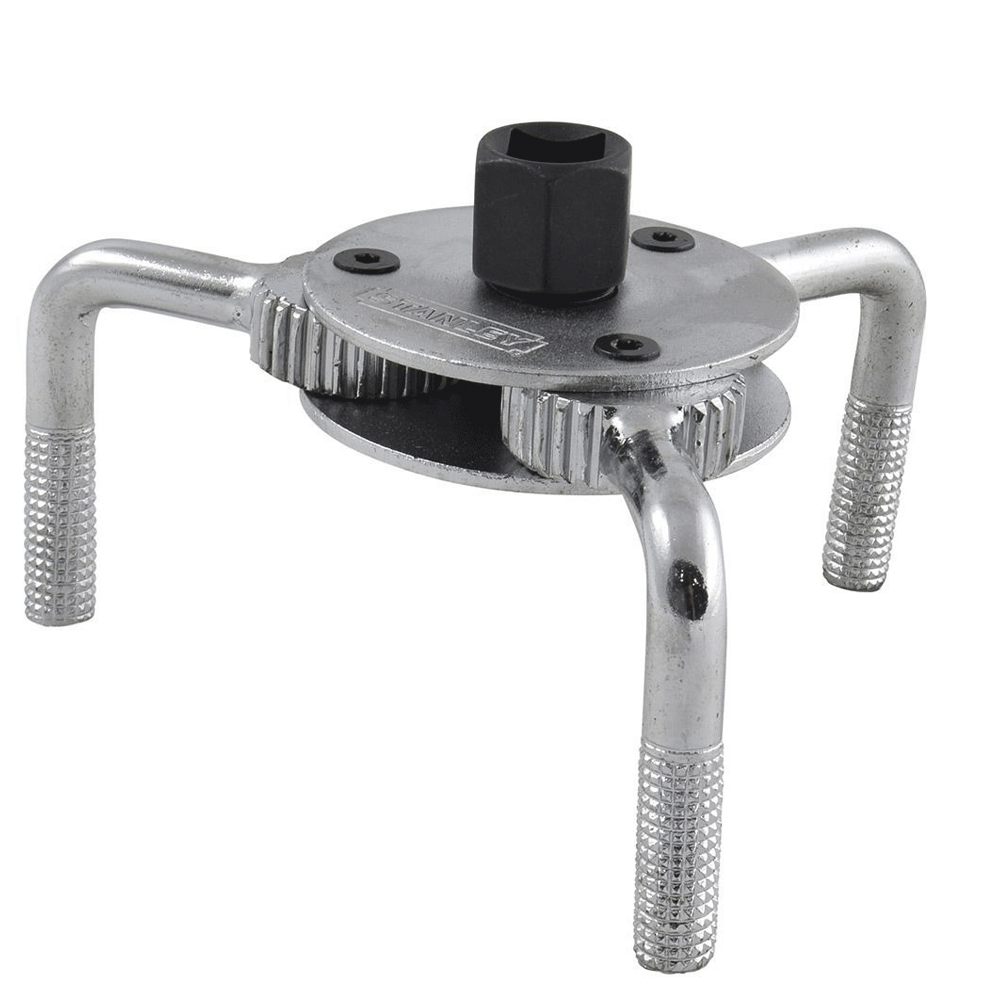 [H0479043] Llave Ajustable Filtro Aceite 3 Brazos Stl. Acero Templado. 2-1/2 <–> 4-3/4 (64 121 Mm)