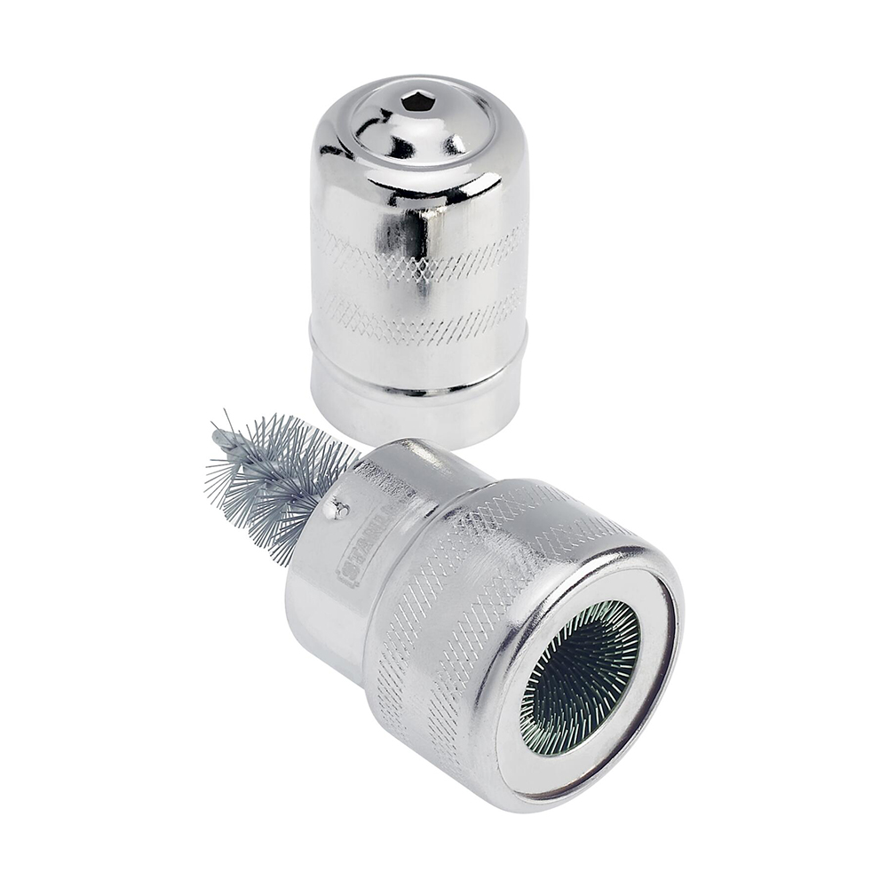 [H0479047] Limpiador Para Terminal De Bateria Stanley. Acero Templado. 2 Vías