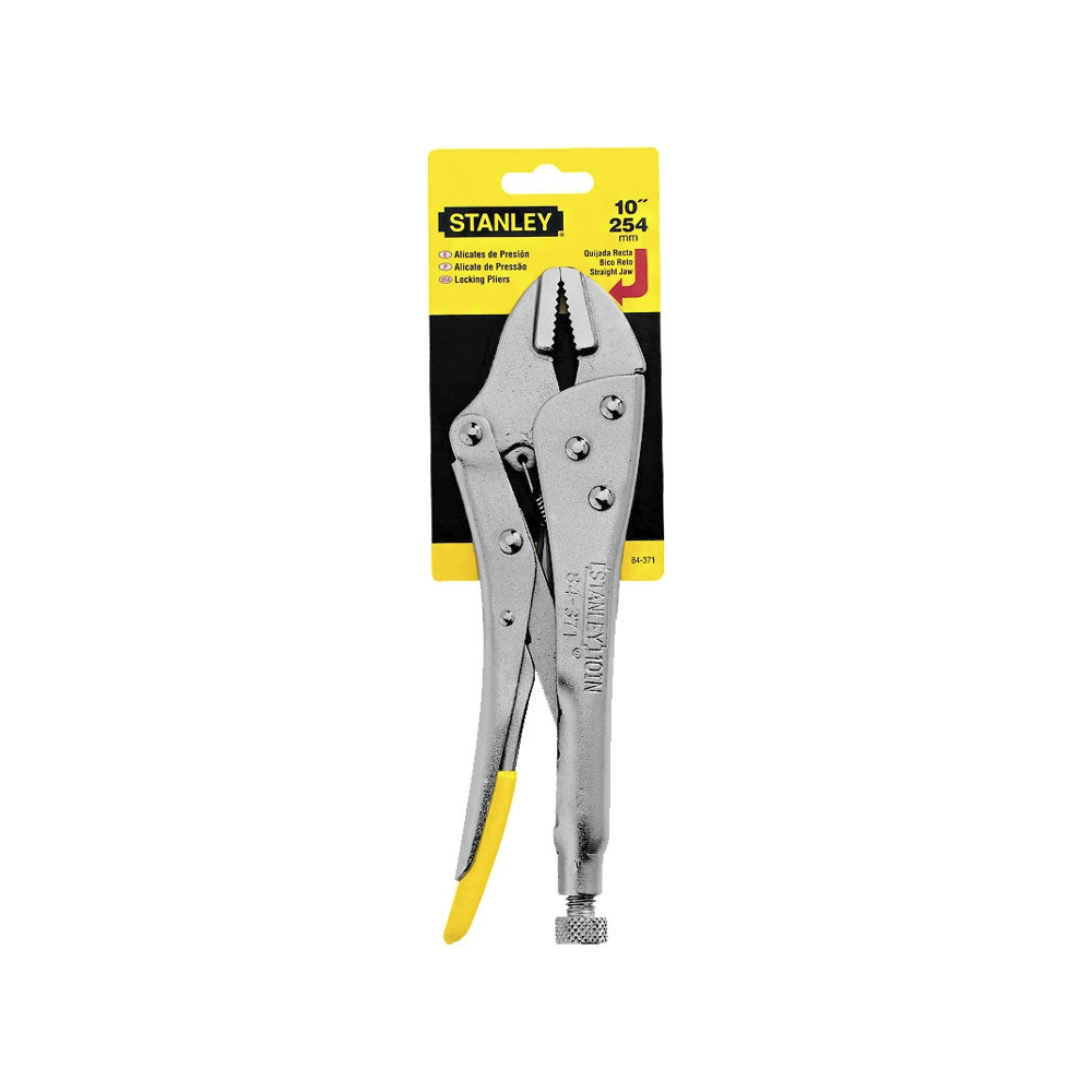 [H0484371] Pinza De Presion Stanley 10 (recta). Cromo Vanadio. (254 Mm)
