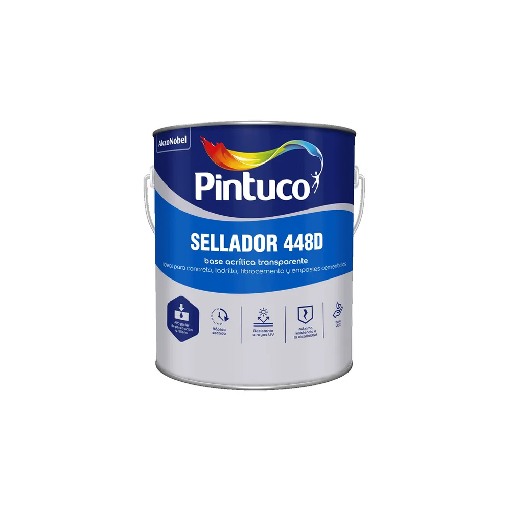 [A14256] Sellador Transparente 448d Lx Acrilico 1 Gl (3. 785l)
