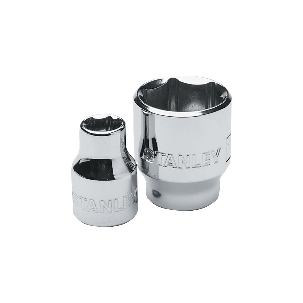 [H0486302] Socket Stanley 3/8 Corto 6pt. Cromo Vanadio. X 7mm