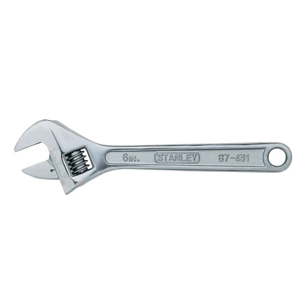 [H0487431] Llave Ajustable Stanley De 6. Cromado. 6 (152 Mm)