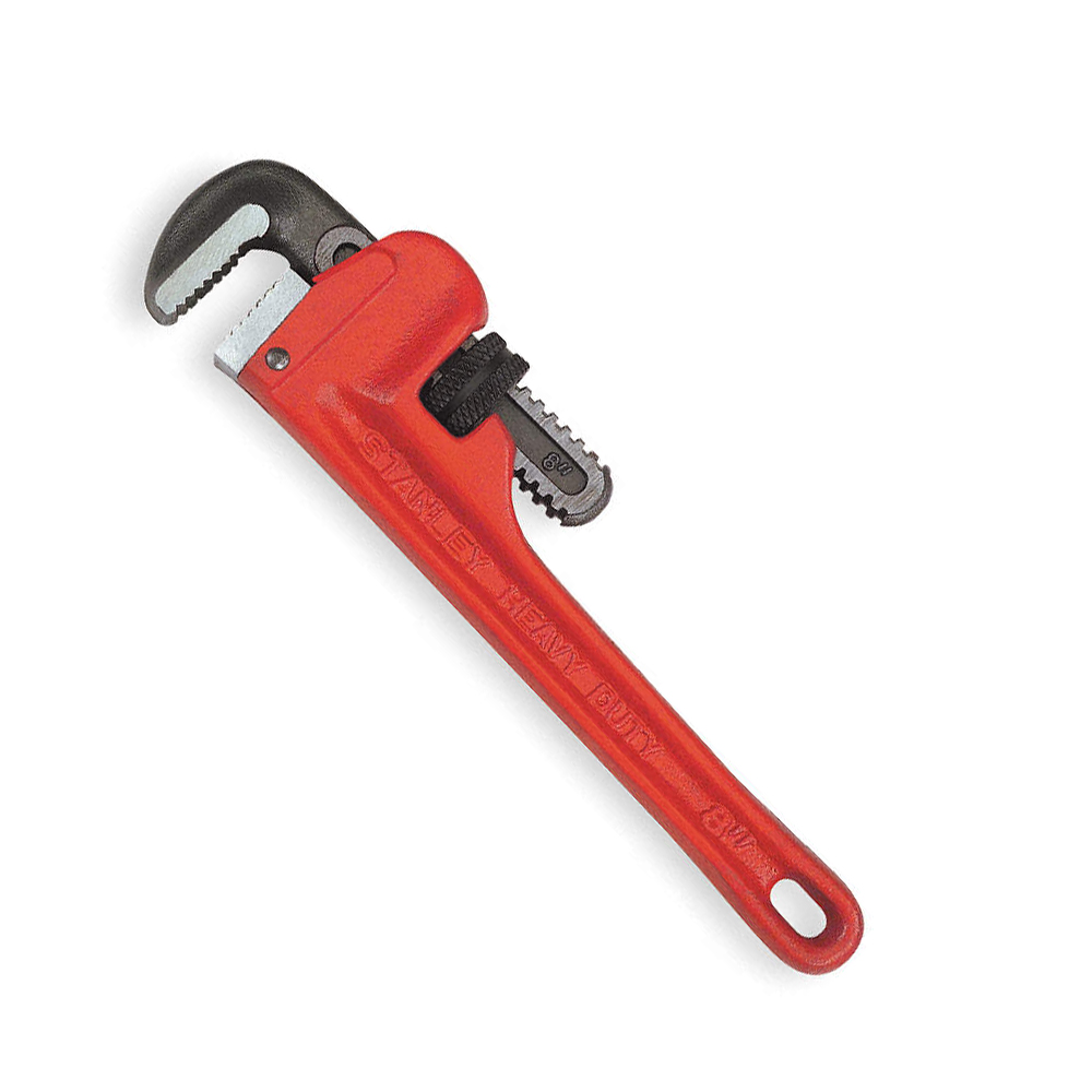 [H0487621] Llave De Tubo Stanley 8. Cromo Molibdeno. 8 (203 Mm)